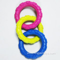 Pet Dog Toy Bite Resistant Interactive TPR Rings